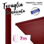 TOVAGLIA DAMASCATA BORDEAUX 118CMX7MT