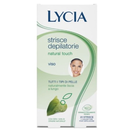 *LYCIA STRISCE DEPILATORIE VISO NATURAL TOUCH 20PZ