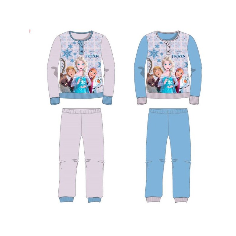 PIGIAMA IN CORAL 3/8 ANNI FROZEN DISNEY