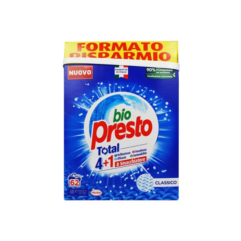 BIO PRESTO 62 MISURINI 3100GR