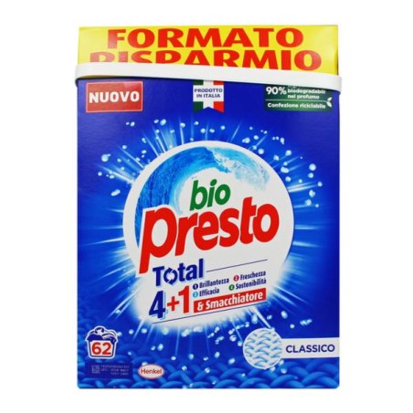 BIO PRESTO 62 MISURINI 3100GR