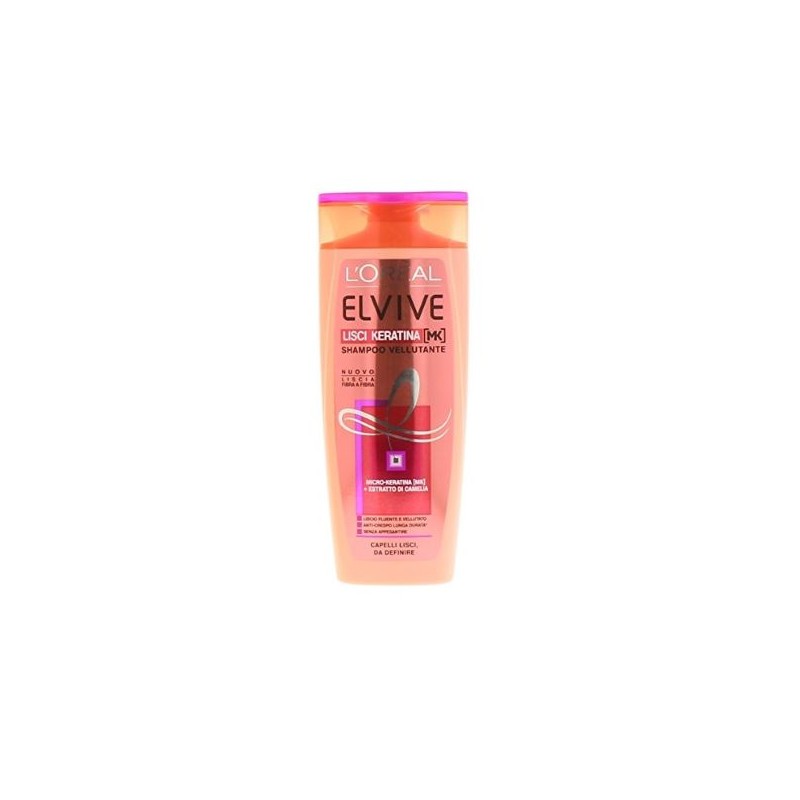 ELVIVE SHAMPOO LISCI KERATINA VELLUTANTE 250 ML