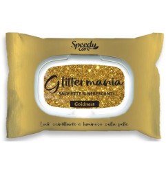 TTS SALVIETTE GLITTER GOLD SPEEDY 
15PZ