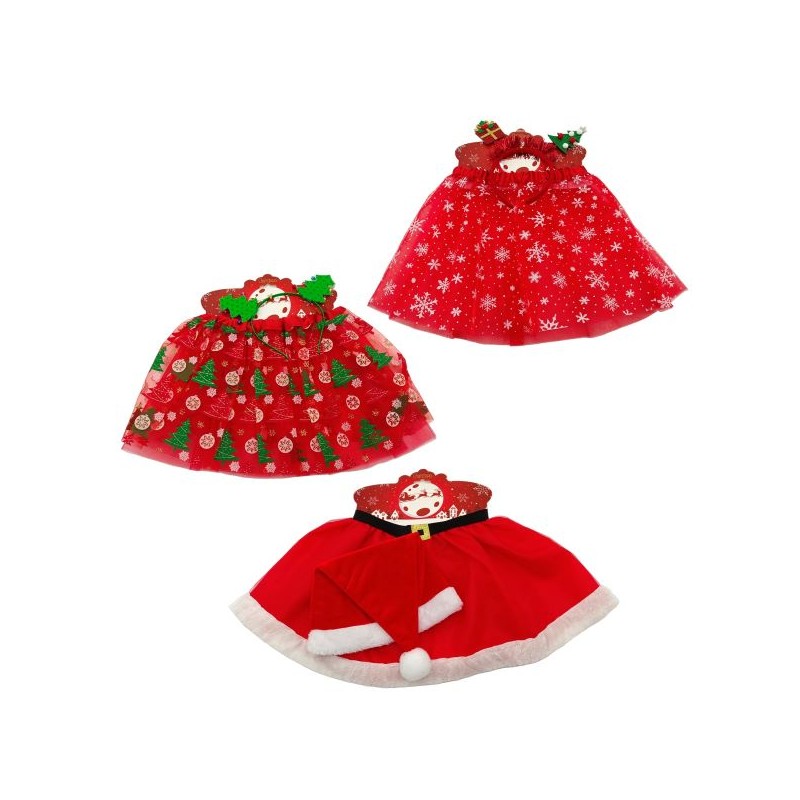 VESTITO BIMBA NATALIZIO