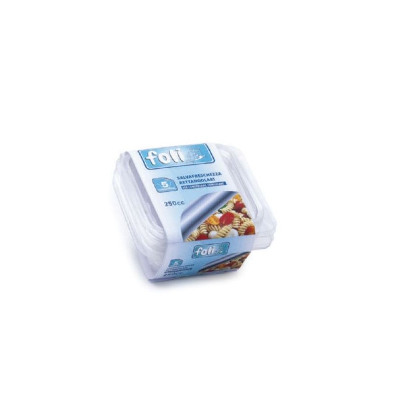 FOLI PACK CONT.SALVAFRESCHEZZA 250CC 5PZ