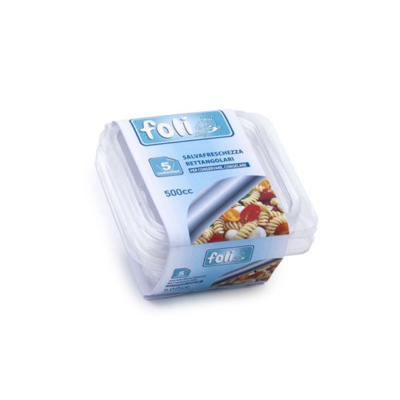 FOLI PACK CONT.SALVAFRESCHEZZA 500CC 5PZ