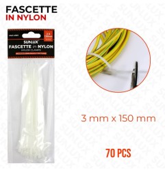 FASCETTA NYLON 2 5 3 150MM 70PS