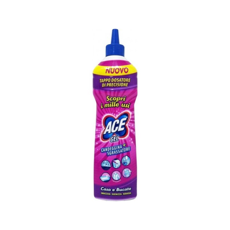 ACE GEL CON CANDEGGINA E SGRASSATORE 500ML