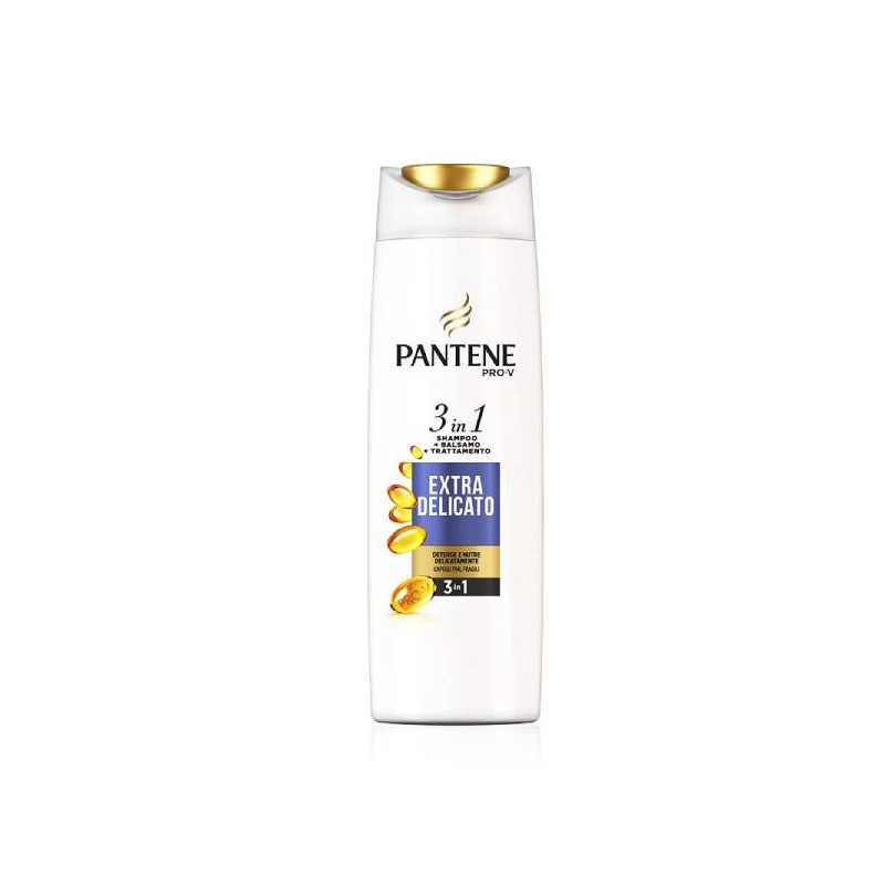 PANTENE SHAMPOO 3IN1 EXTRA DELICATO 250ML