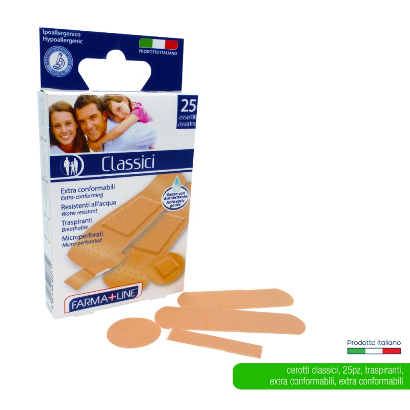 CEROTTI CLASSICI FARMA+LINE PIU' MISURE