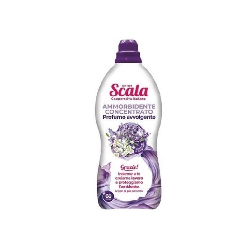 SCALA AMMORBIDENTE LAVANDA&MUGHETTO 1,5LT 60LAV