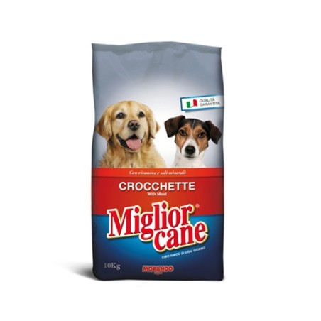 MIGLIOR CANE CROCCHETTE CON MANZO 10KG