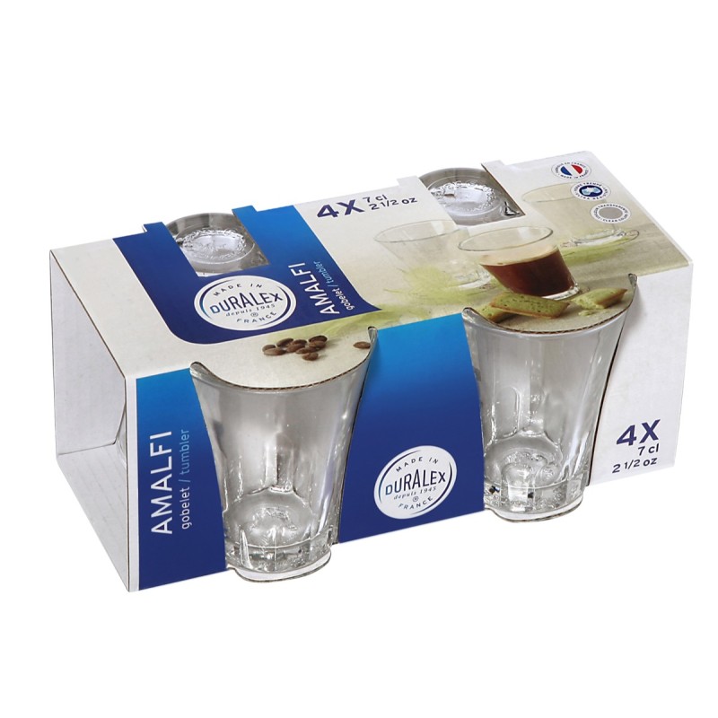 AMALFI DURALEX BICCHIERI 7 CL 4PZ