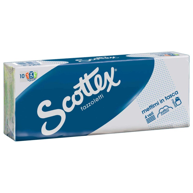 SCOTTEX FAZZOLETTI METTIMI IN TASCA 4VELI