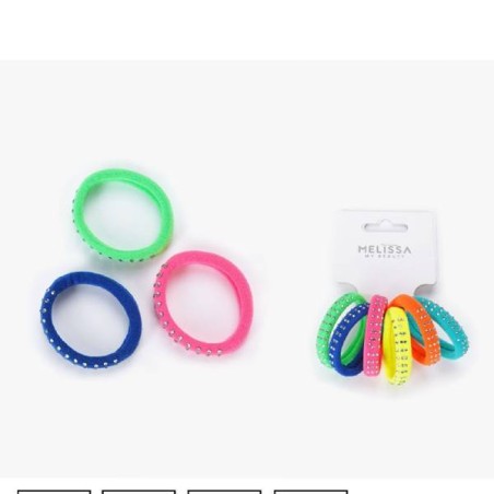 MELISSA ELASTICO CAPELLI STRASS 4,5CM 6PZ