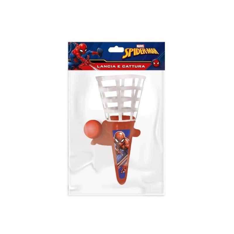 PALLA LANCIA&CATTURA DI SPIDERMAN 18X8CM