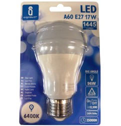 LAMPADINA LED A5 A60 SFERA E27 17W 6400K