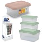 FRIGOBELLA SET 3 FRIGO RETT VERDE GRIGIO