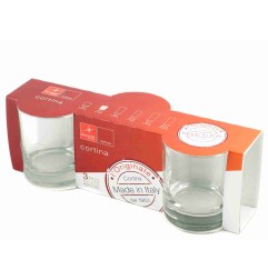 CORTINA TRIS BICCH.ACQUA K25 90210