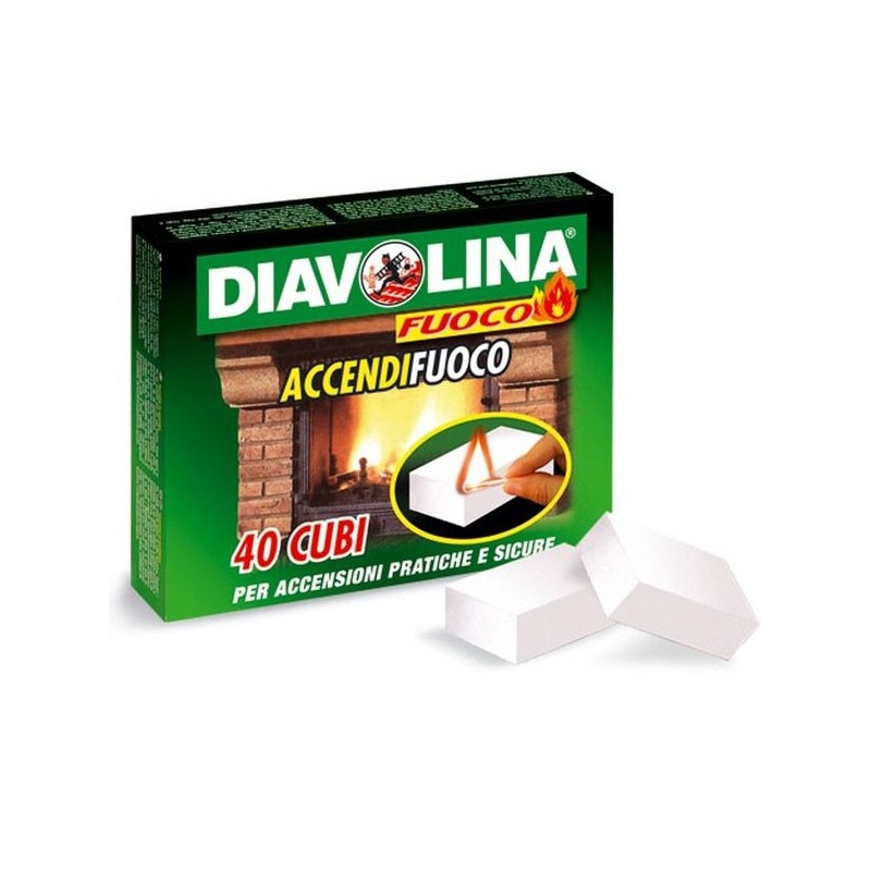 DIAVOLINA ACCENDIFUOCO 40 CUBI