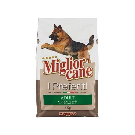 MIGLIORCANE I PREFERITI ADULT 3 KG