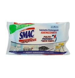 SMAC SALVIETTE DETERGENTI IGIENIZZANTI 80PZ