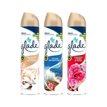 GLADE DEO SPRAY VANIGLIA/OCEANO/CILIEGIA 300ML