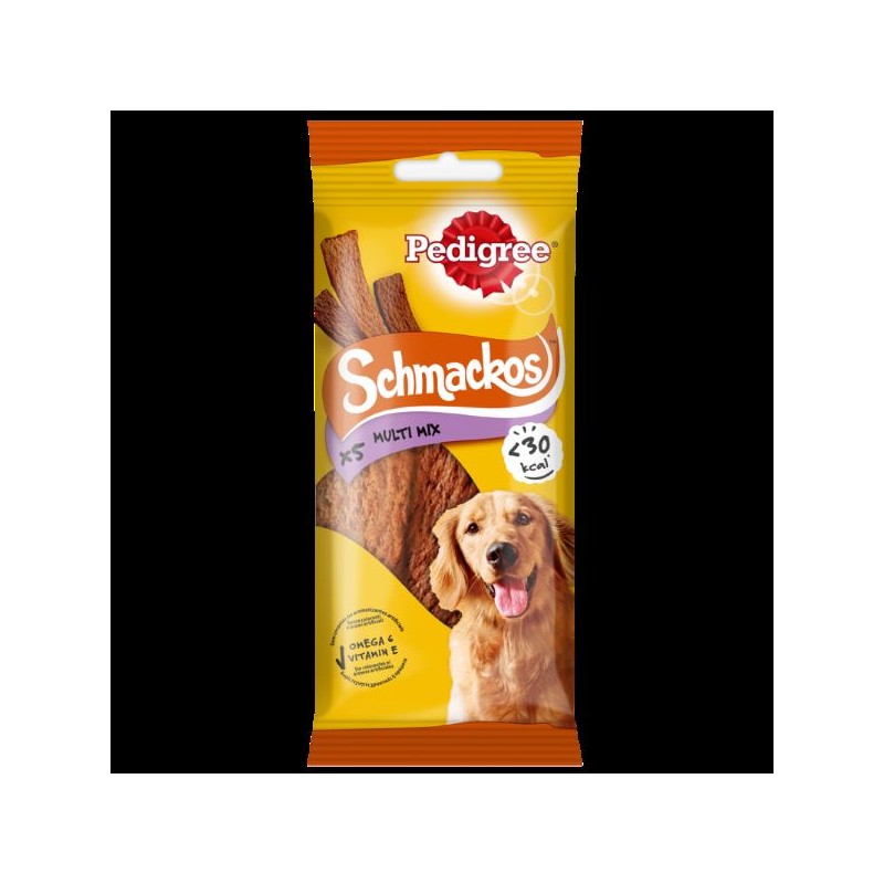 PEDIGREE CANE SCHMACKOS MULTIMIX 5PZ 36GR