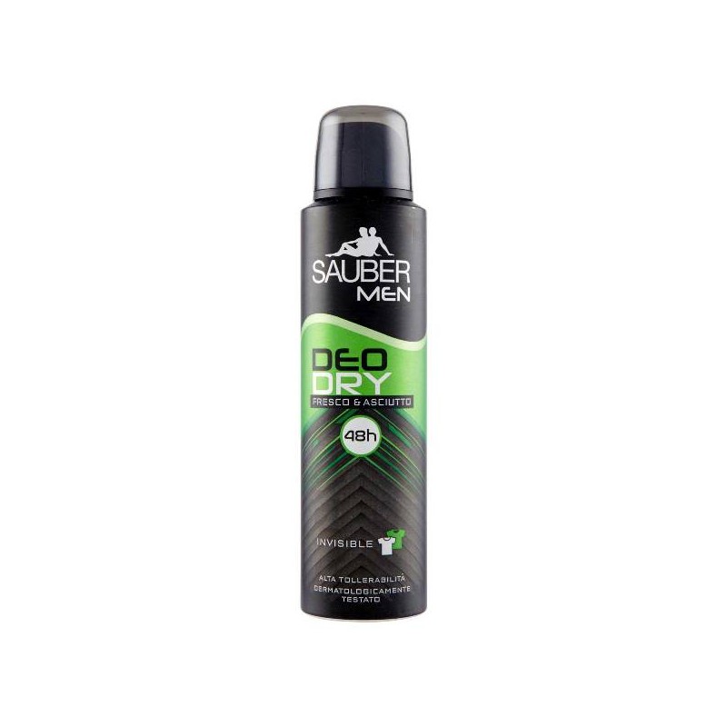 SAUBER DEO SPRAY DRY MEN 150ML