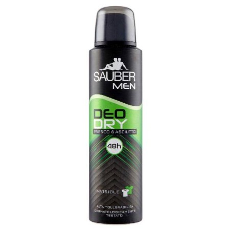 SAUBER DEO SPRAY DRY MEN 150ML