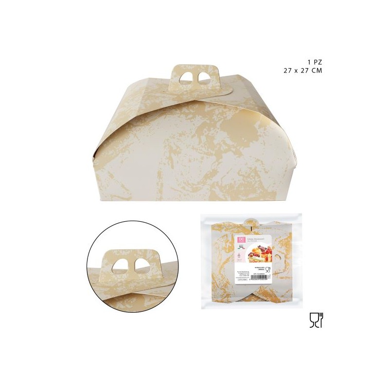 DC CASA SCATOLA TORTA 27X27CM