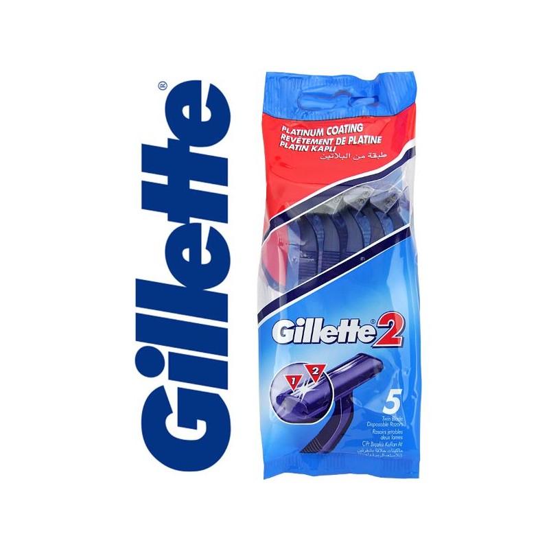 LAMETTE GILLETTE 2 CLASSIC 5PZ