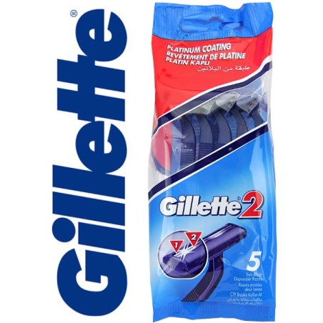 LAMETTE GILLETTE 2 CLASSIC 5PZ