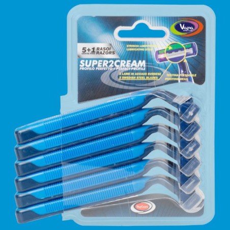 VAPA MEN LAME SUPER2CREAM 5+1PZ