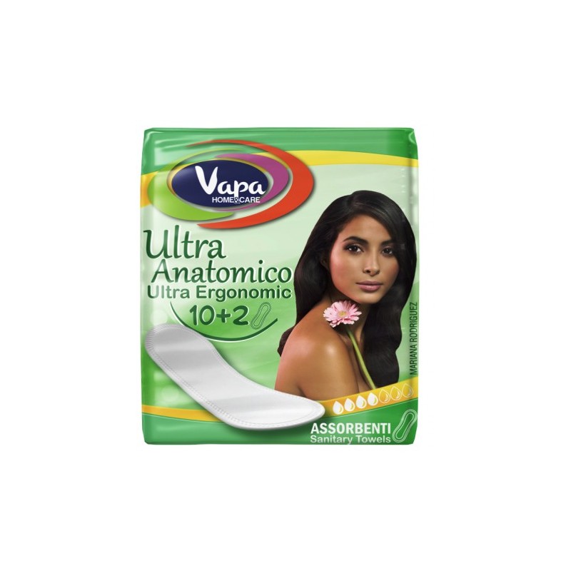 VAPA ASSORBENTI ULTRA ANATOMICO 10+2PZ
