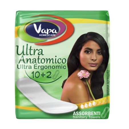 VAPA ASSORBENTI ULTRA ANATOMICO 10+2PZ