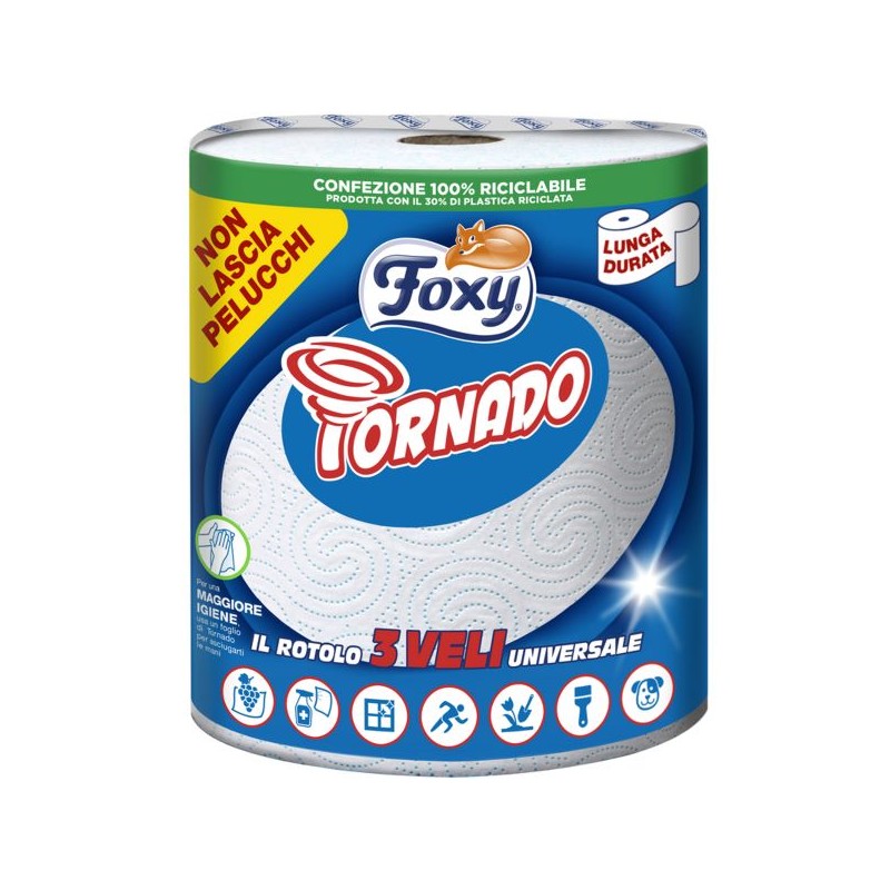 FOXY BOBINA TORNADO BLU 3V 300 STRAPPI