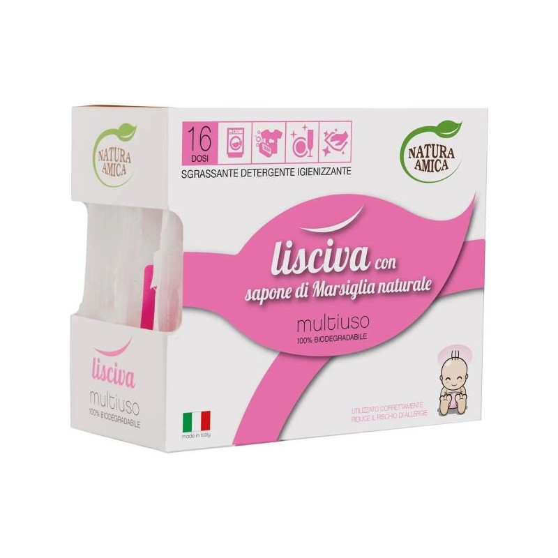 NATURA AMICA DETERGENTE LISCIVA LV16 16 DOSI