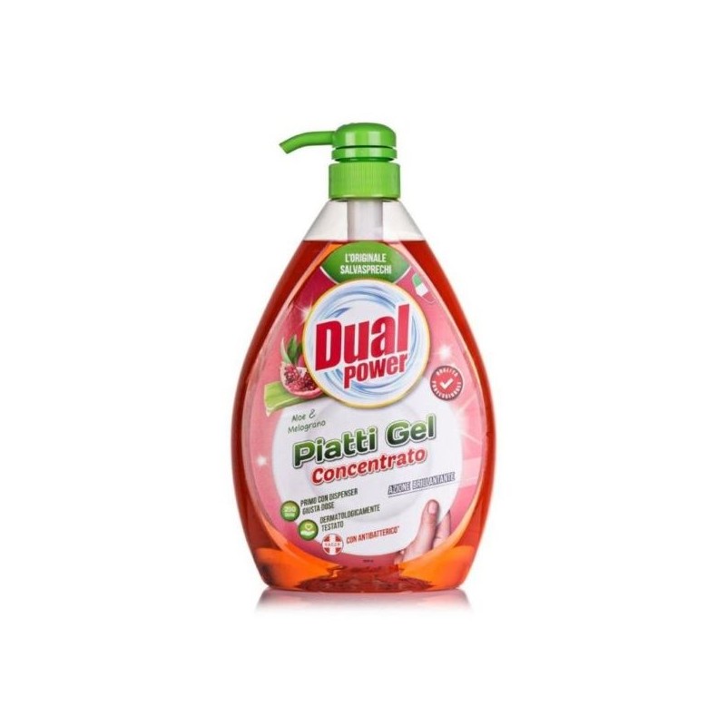 DUAL POWER PIATTI ALOE E MELOGRANO 1LT