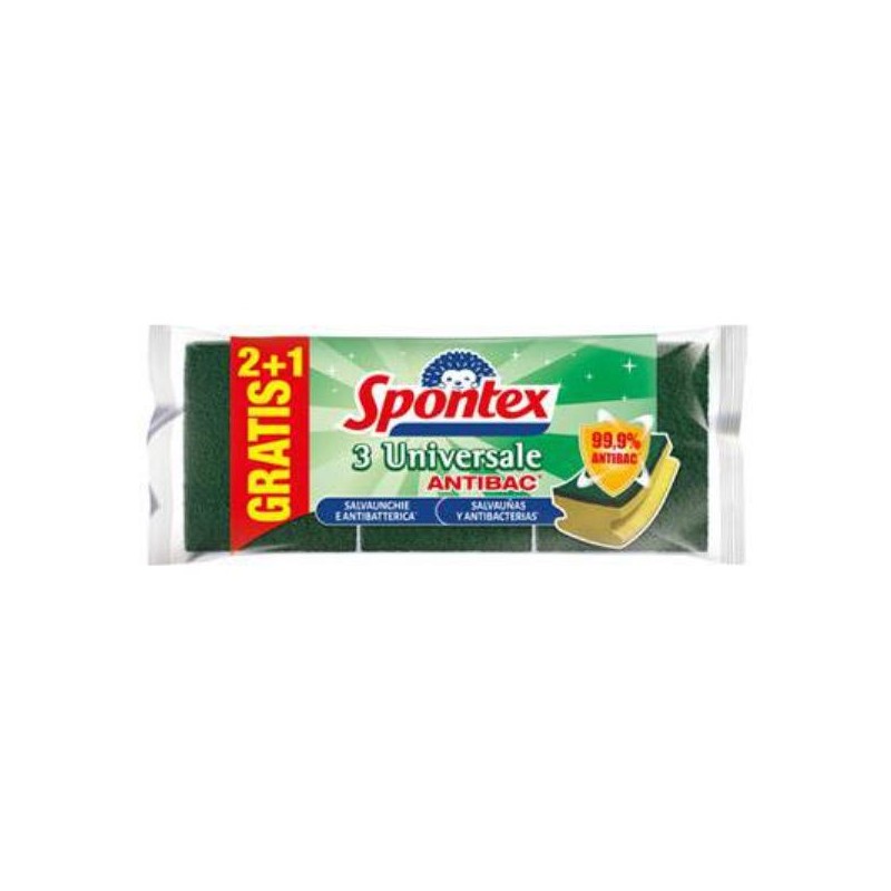 SPONTEX SPUGNA UNIVERSALE 2+1