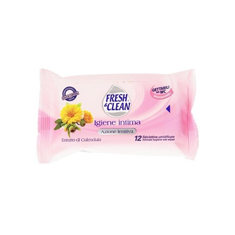 FRESH&CLEAN SALVIETTE INTIME 12PZ