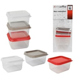 SET MINI CONTENITORI 6PZ