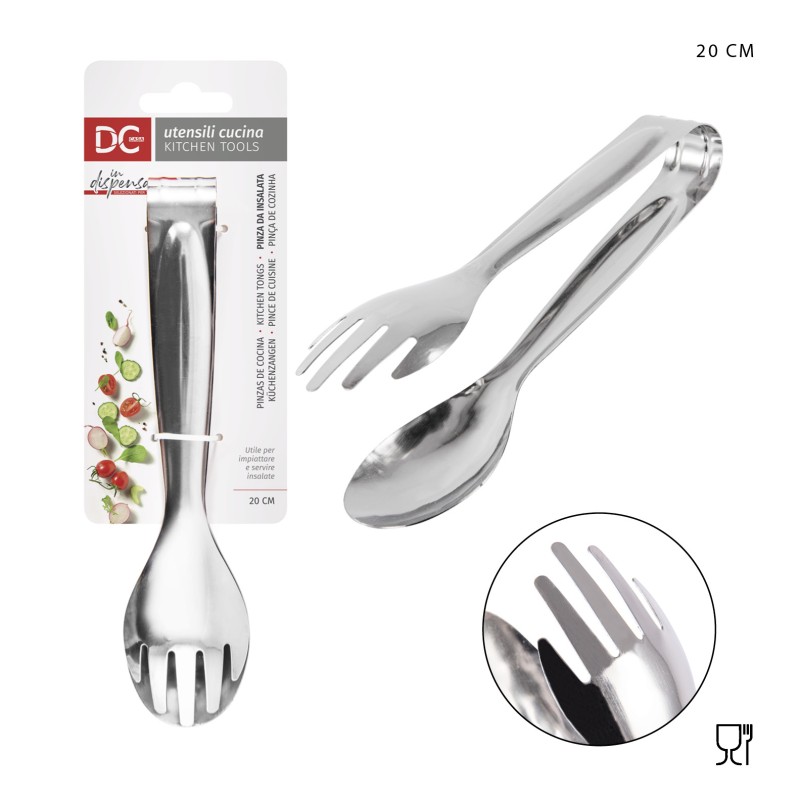 PINZA INSALATA ACCIAIO DC CASA 20 CM