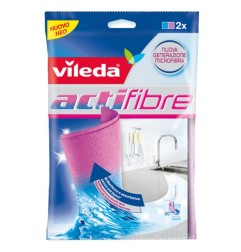 VILEDA PANNO MICROFIBRA ACTIFIBRE 2PZ