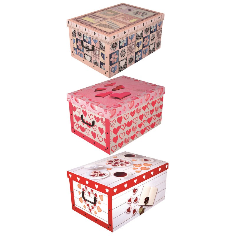 SCATOLA LOVE MAXI ASS. 52X40X25CM