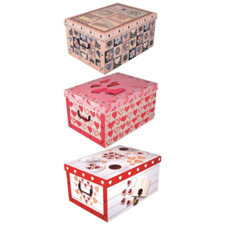 SCATOLA LOVE MAXI ASS. 52X40X25CM