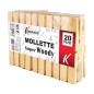 MOLLETTA SUPER WOODI SET LEGNO 20PZ 3361