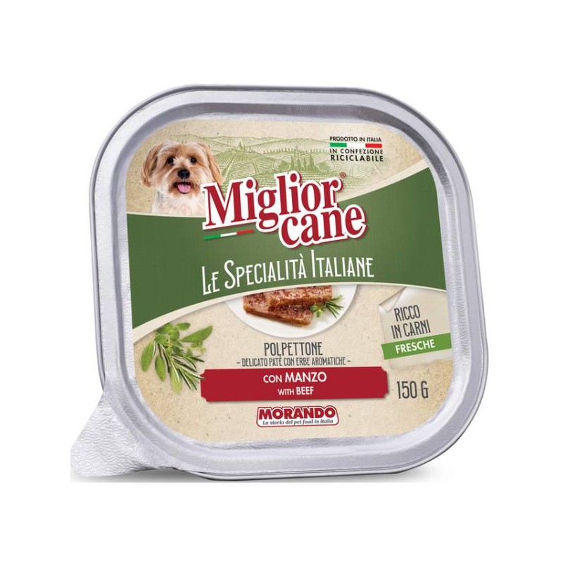 MIGLIORCANE SPECIALITA' ITALIANE MANZO 150GR