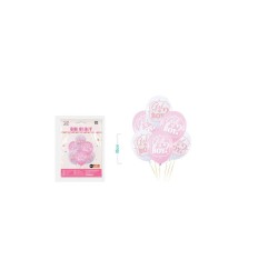 SET PALLONCINO ROSA GIRL O BOY 6PZ