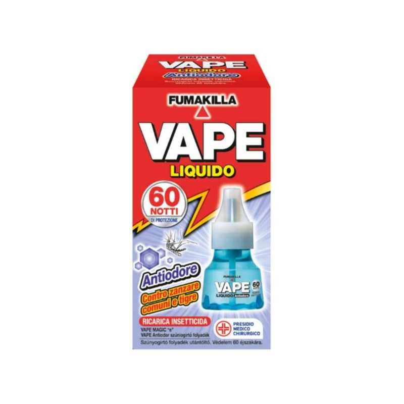 VAPE RICARICA LIQUIDA INODORE 60 NOTTI